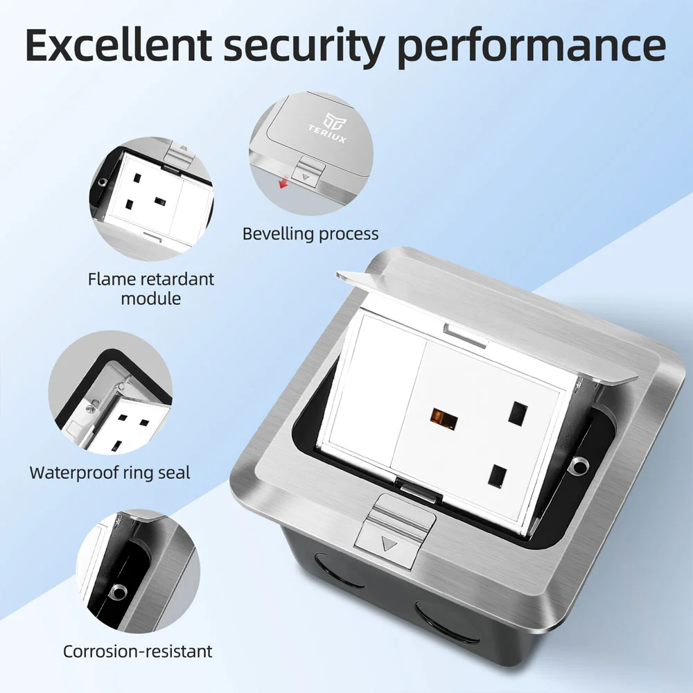quick pop-up floorsocket