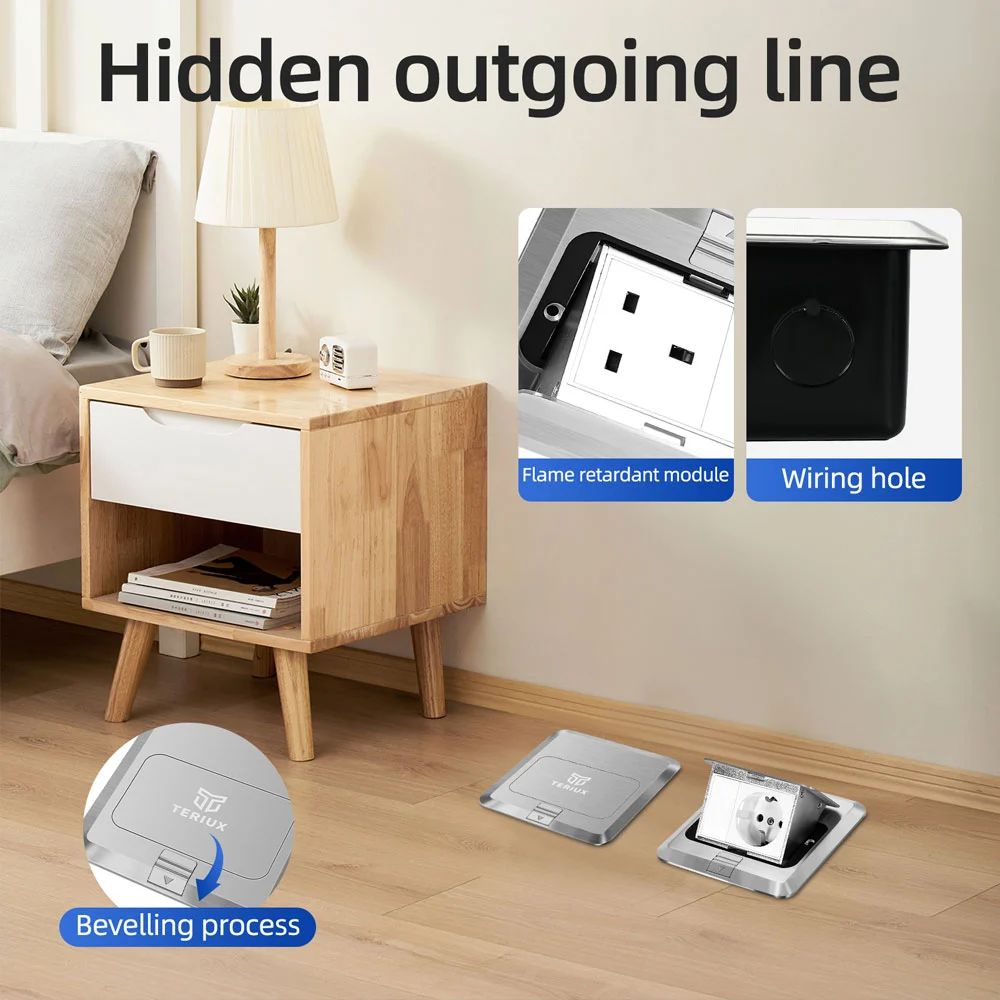 quick pop-up floorsocket