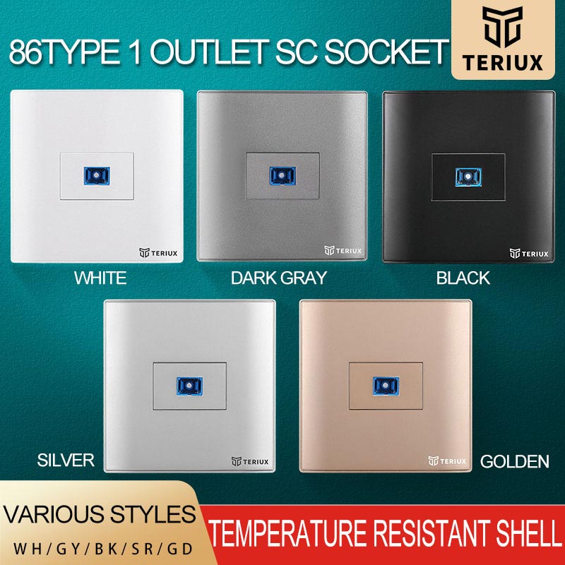 1 Holes SC wall socket