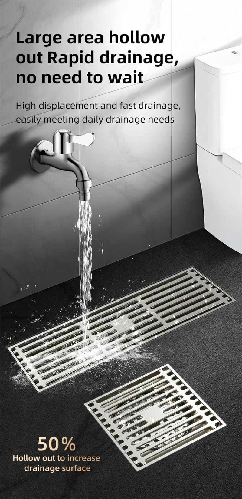 floor drain Cream series