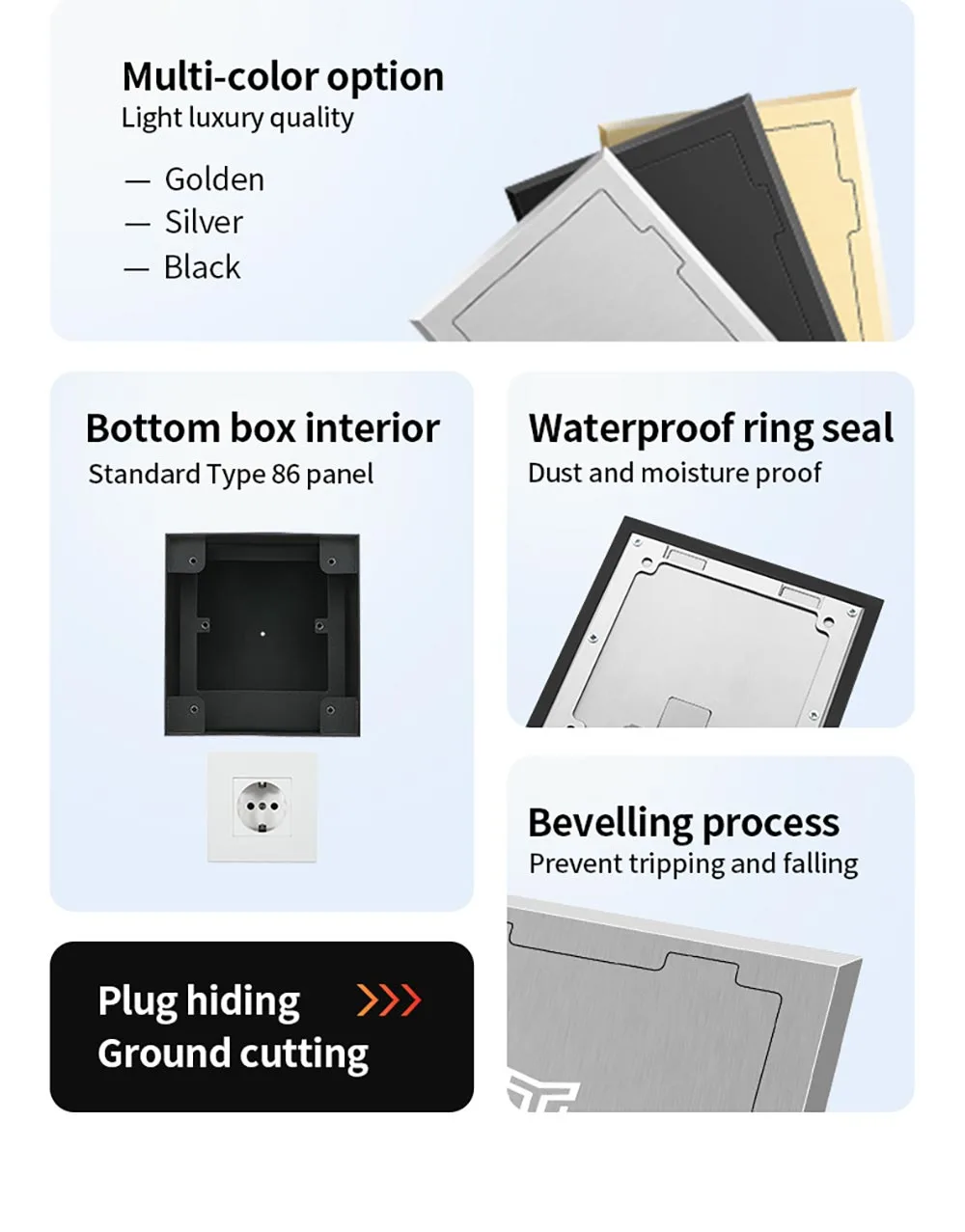 130 parallel insertion socket